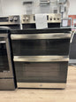 GE 30’’ Free -Standing Electric  Double Oven Convection Range