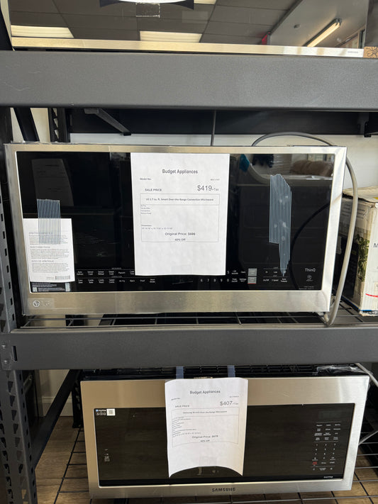 LG 1.7 Cu. Ft. Smart Over-the-Range conversation Microwave