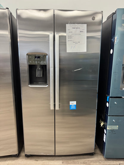 GE 25.3 Cu. Ft .Side - By - Side  Refrigerator