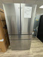 GE Profile Series Energy Star 29 Cu. Ft . Smart Fingerprint Resistant 4- Door French - Door Refrigerator