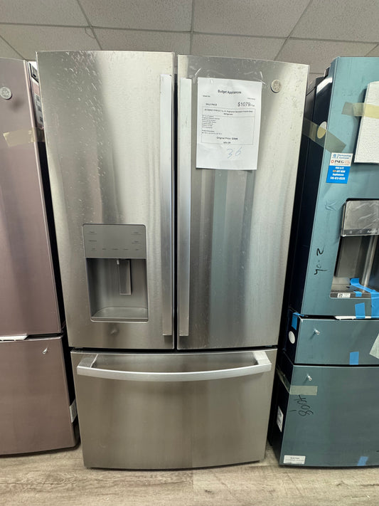 GE Energy Star 25.7 Cu. Ft. Fingerprint Resistant French - Door Refrigerator