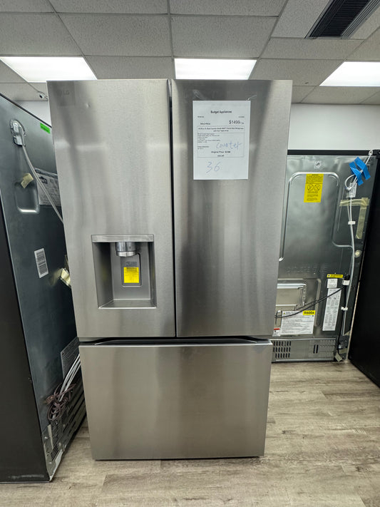 LG 26 Cu. Ft. Smart Counter -Depth MAX French  Door Refrigerator  With Four Types Of Ice