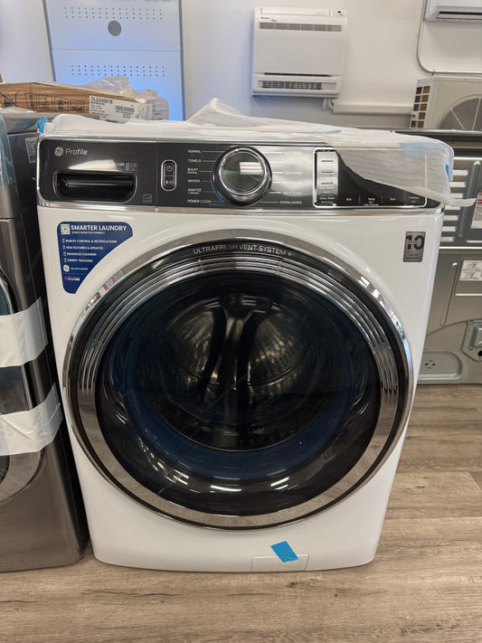 GE Profile Smart Front Load Washer With UltraFresh Vent System + With OdorBlock