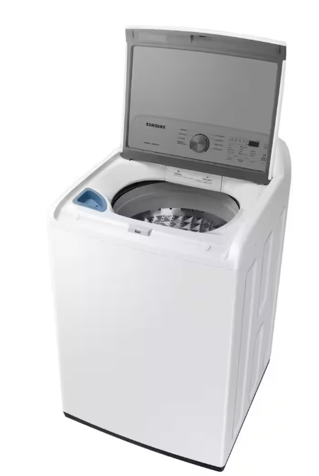Samsung 4.5 cu. ft. Top Load Washer with Impeller and Vibration Reduction in White