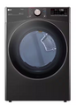 LG 7.4 Cu. Ft. Vented SMART Stackable Gas Dryer in Black Steel with TurboSteam and Sensor Dry Technology 10