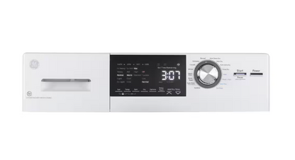 GE 2.4 cu. ft. Compact White 120-Volt Ventless Electric All-in-One Washer Dryer Combo