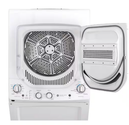 GE 2.3 cu. ft. Washer 4.4 cu. ft. Electric Dryer Combo in White