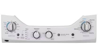 GE 2.3 cu. ft. Washer 4.4 cu. ft. Electric Dryer Combo in White