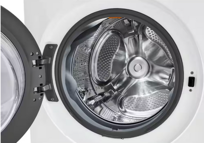 LG WashTower Stacked SMART Laundry Center 4.5 Cu.Ft. Front Load Washer & 7.4 Cu.Ft. Gas Dryer in White