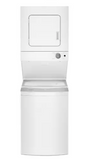 Whirlpool 1.6 cu.ft Electric Stacked Laundry Center 6 Wash cycles and AutoDry