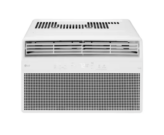 LG 8,000 BTU, 115 Volts, Window Smart Air Conditioner Cools 350 sq. ft. with Remote, WiFi Enabled and Dehumidifier in White
