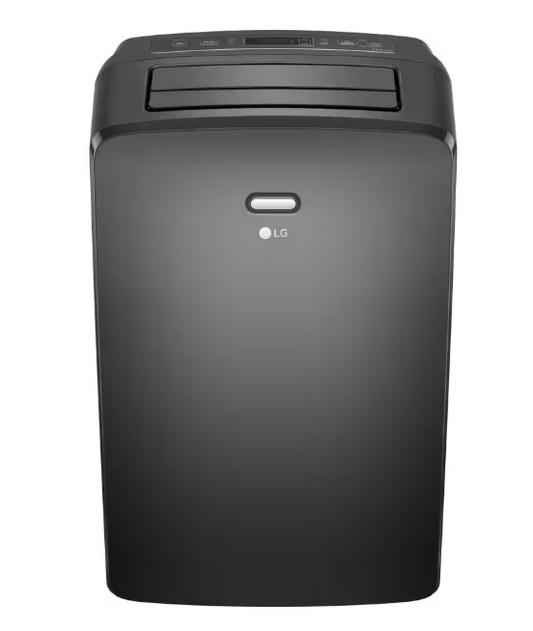 LG 8,000 BTU 115-Volt Portable Air Conditioner Cools 350 sq. ft. with Dehumidifier and Wi-Fi in Gray