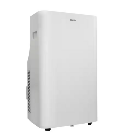 Danby 7,200 BTU Portable Air Conditioner Cools 350 Sq. Ft. with Remote Control in White