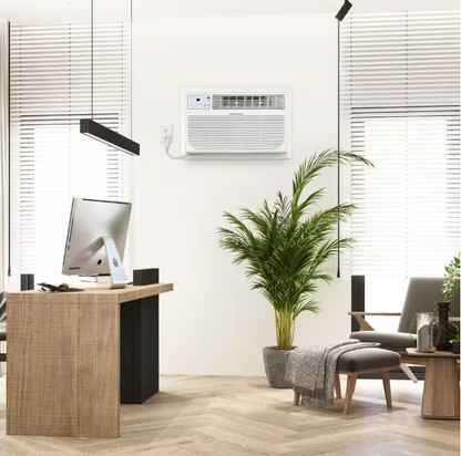 Keystone 10,000 BTU 230V Through-The-Wall AC Remote Dehumidifier Sleep Mode 24H Timer for Rooms up to 450 sq. ft.