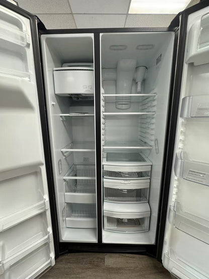 GE 21.8 Cu. Ft. Counter - Depth Fingerprint Resistant Side-By-Side Refrigerator