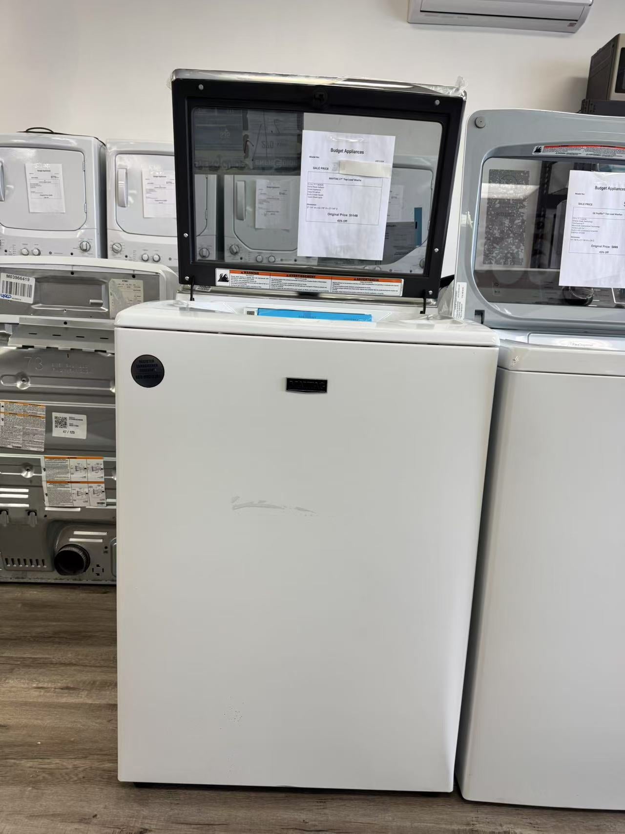 MAYTAG 27'' Top Load Washer