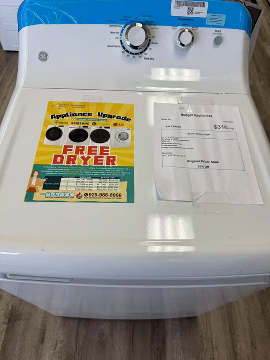 GE 27'' Electric Dryer
