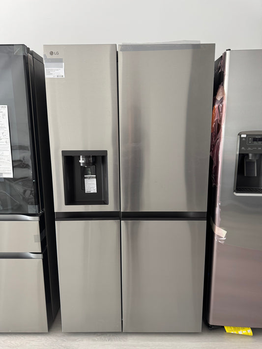 LG 27 cu. ft. Side by Side Smart Refrigerator w/ Craft Ice, External Ice and Water Dispenser in PrintProof Stainless Steel