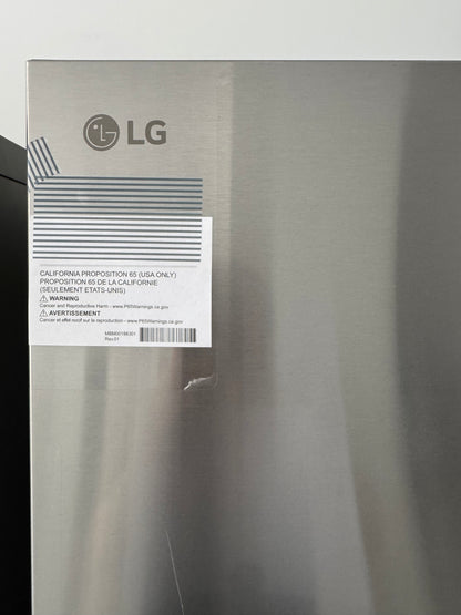 LG 27 cu. ft. Side by Side Smart Refrigerator w/ Craft Ice, External Ice and Water Dispenser in PrintProof Stainless Steel