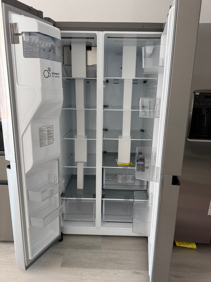 LG 27 cu. ft. Side by Side Smart Refrigerator w/ Craft Ice, External Ice and Water Dispenser in PrintProof Stainless Steel