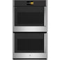 Profile 30 In. Smart Double Electric Wall Oven with Left-Hand Side-Swing Doors and Convection in Stainless Steel