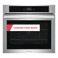 30 In. Single Electric Built-In Wall Oven with Convection in Stainless Steel
