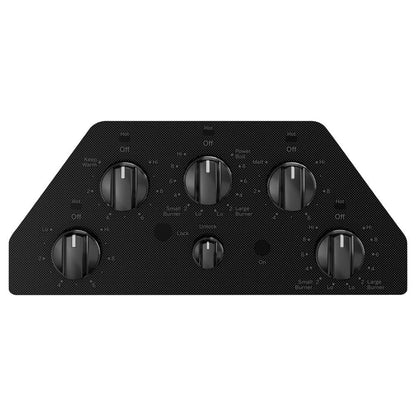 30 In. 5 Burner Elements Radiant Electric Cooktop in Black