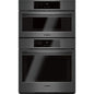 800 Series 30 In. Built-In Smart Combination Electric Convection Wall Oven and Speed Microwave in Black Stainless Steel