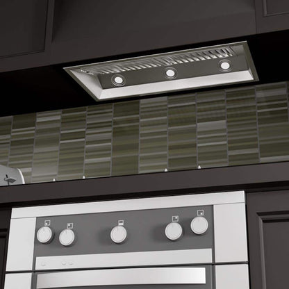 34 In. 700 CFM Ducted Range Hood Insert in Stainless Steel