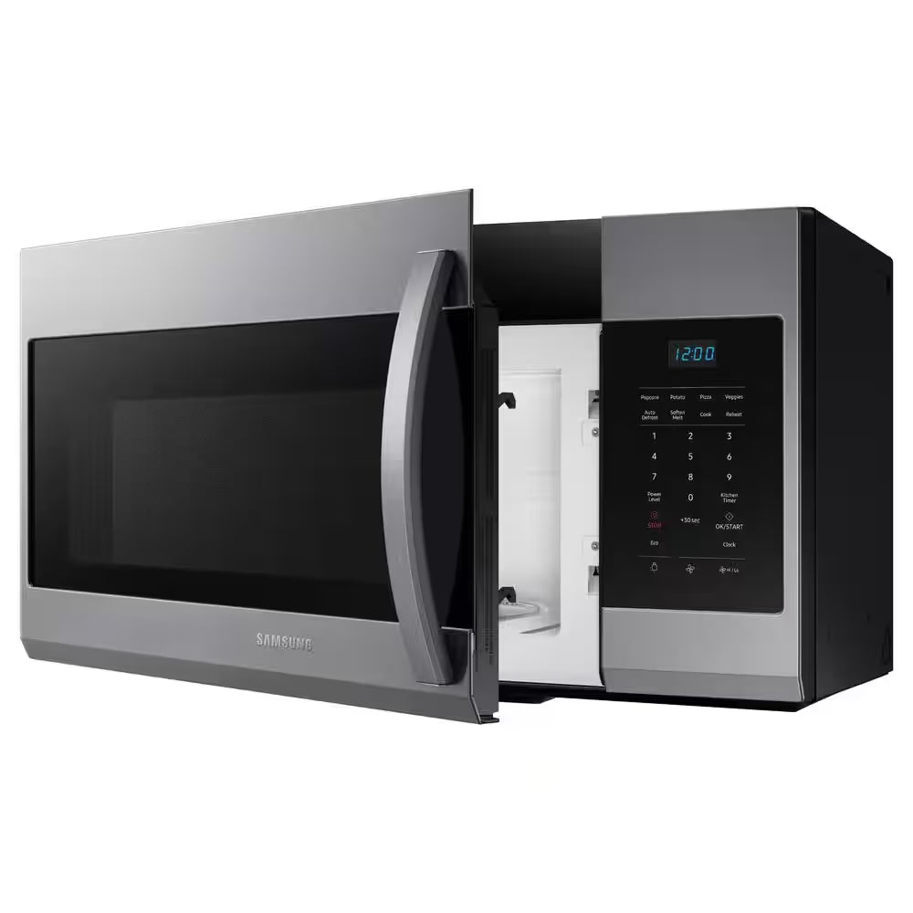 30 In. W 1.7 Cu. Ft. over the Range Microwave in Fingerprint Resistant Stainless Steel