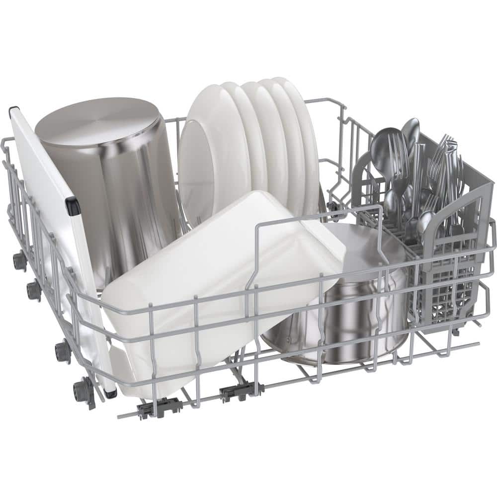 300 Series 24 In. Custom Top Control Tall Tub Dishwasher with Stainless Steel Tub and 3Rd Rack, 46 Dba