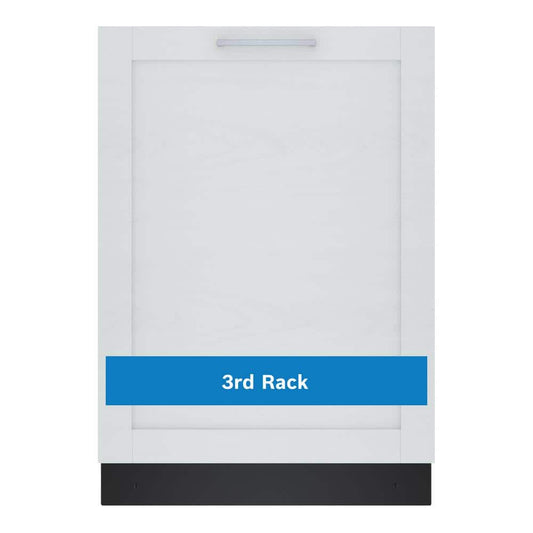 300 Series 24 In. Custom Top Control Tall Tub Dishwasher with Stainless Steel Tub and 3Rd Rack, 46 Dba