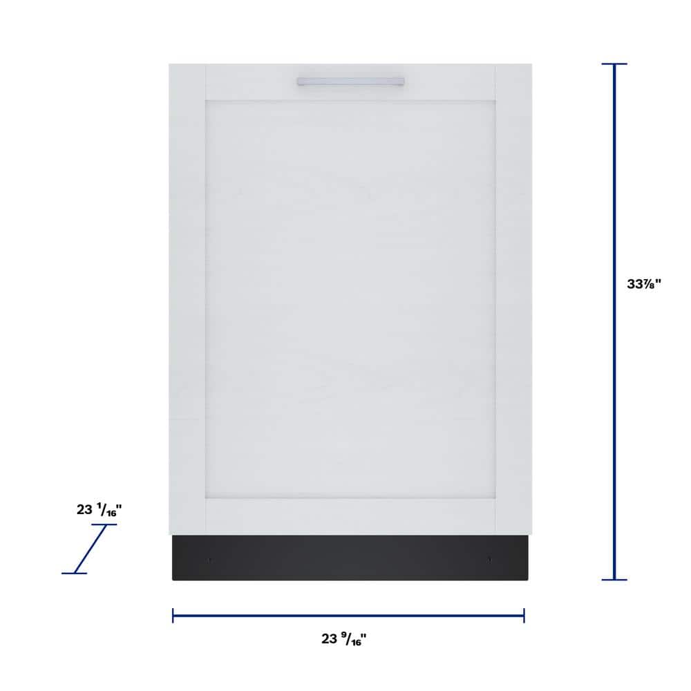 300 Series 24 In. Custom Top Control Tall Tub Dishwasher with Stainless Steel Tub and 3Rd Rack, 46 Dba