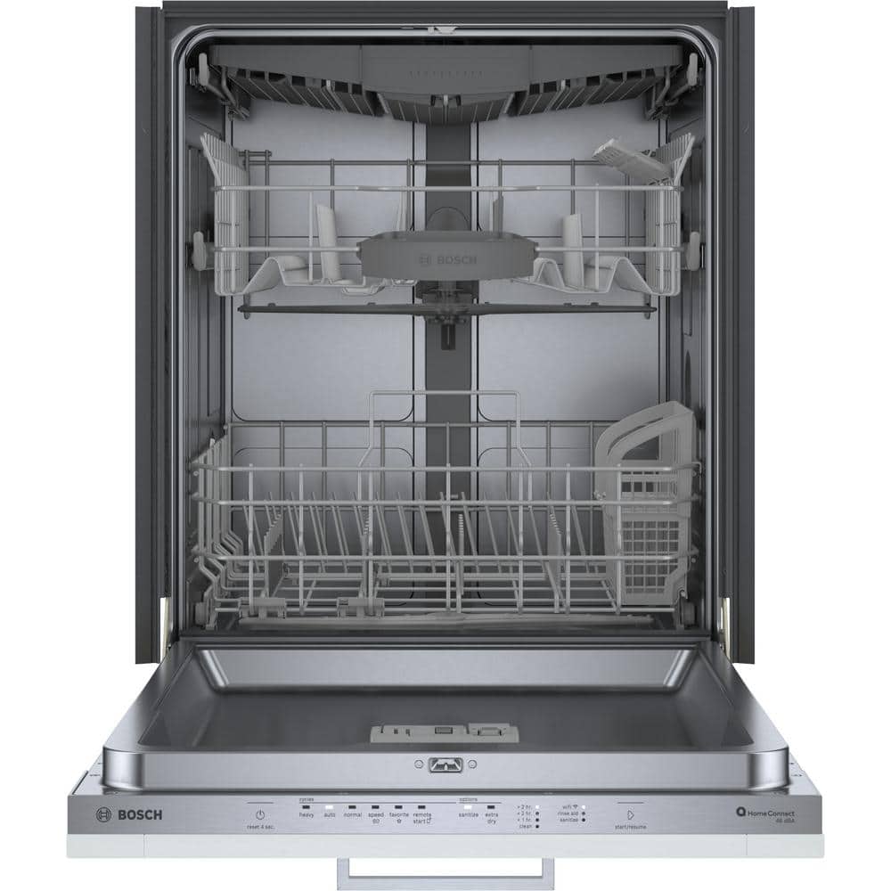 300 Series 24 In. Custom Top Control Tall Tub Dishwasher with Stainless Steel Tub and 3Rd Rack, 46 Dba