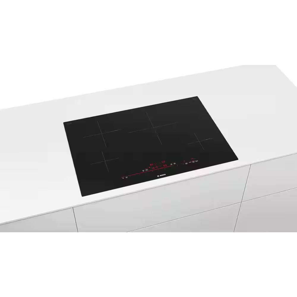 800 Series 30 In. Induction Cooktop in Black with 4 Burner Elements