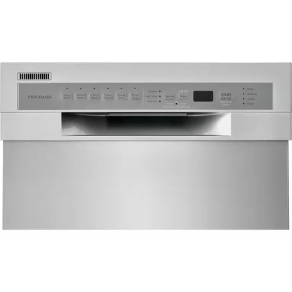 18 In. In. Front Control Built-In Tall Tub Dishwasher in Stainless Steel with 6-Cycles, 52 Dba