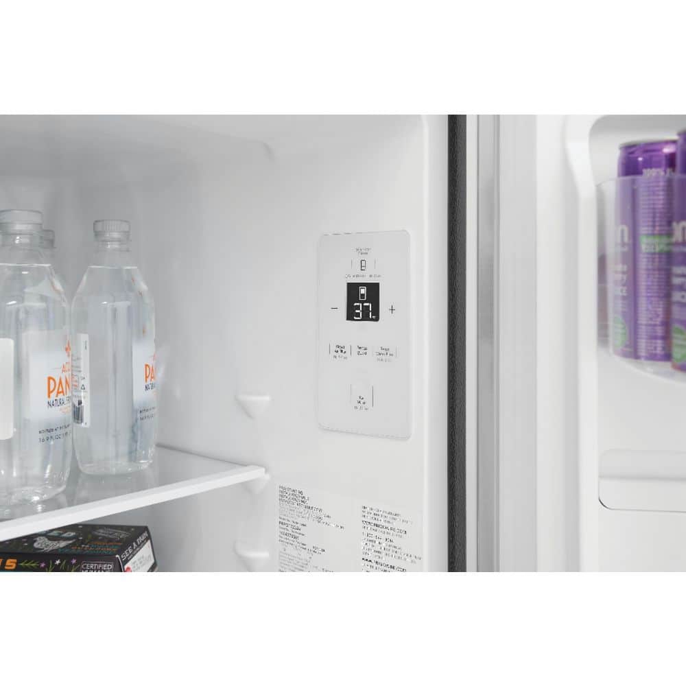 31.5 In. 18 Cu. Ft. Counter Depth French Door Refrigerator in Fingerprint-Resistant Stainless Look