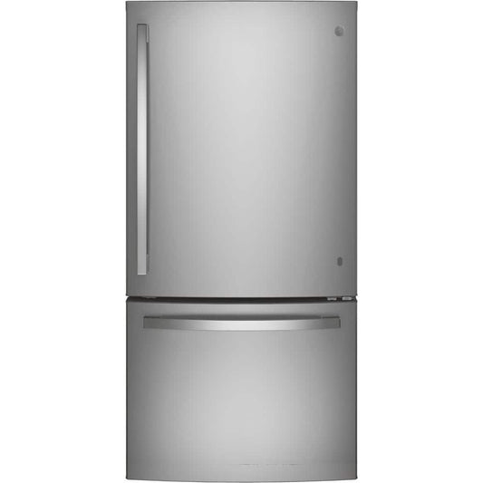 24.8 Cu. Ft. Bottom Freezer Refrirator in Finrprint Resistant Stainless Steel, Standard Depth ENERGY STAR