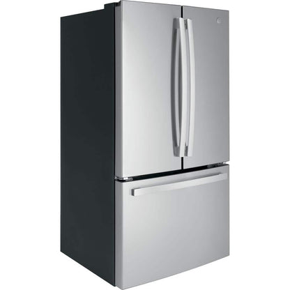 27 Cu. Ft. French Door Refrirator in Finrprint Resistant Stainless with Internal Dispenser, ENERGY STAR