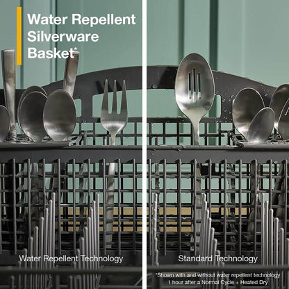 24 In. Built-In Tall Tub Dishwasher in Fingerprint Resistant Stainless Steel with Washing 3Rd Rack, 41 DBA