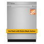 24 In. Built-In Tall Tub Dishwasher in Fingerprint Resistant Stainless Steel with Washing 3Rd Rack, 41 DBA