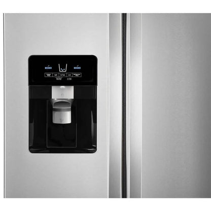 21.4 Cu. Ft. Side by Side Refrigerator in Fingerprint Resistant Stainless Steel