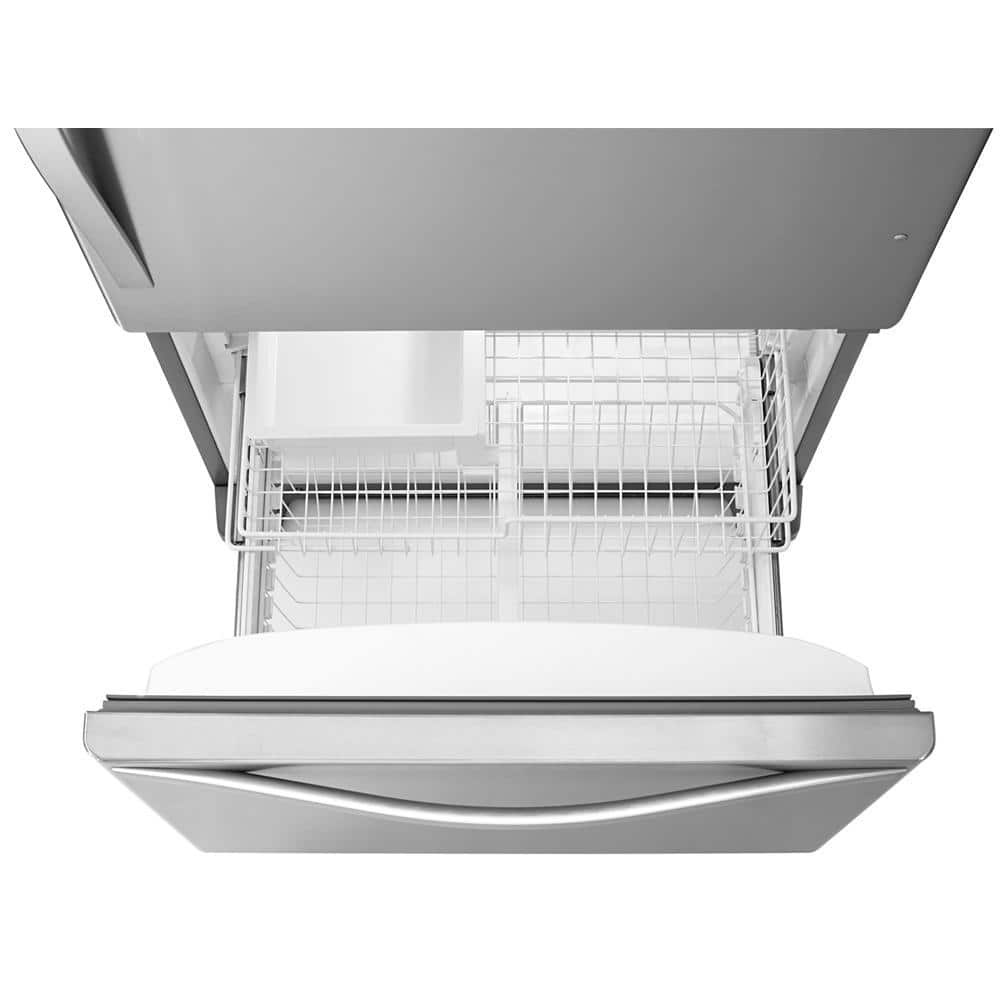 18.7 Cu. Ft. Bottom Freezer Refrigerator in Monochromatic Stainless Steel
