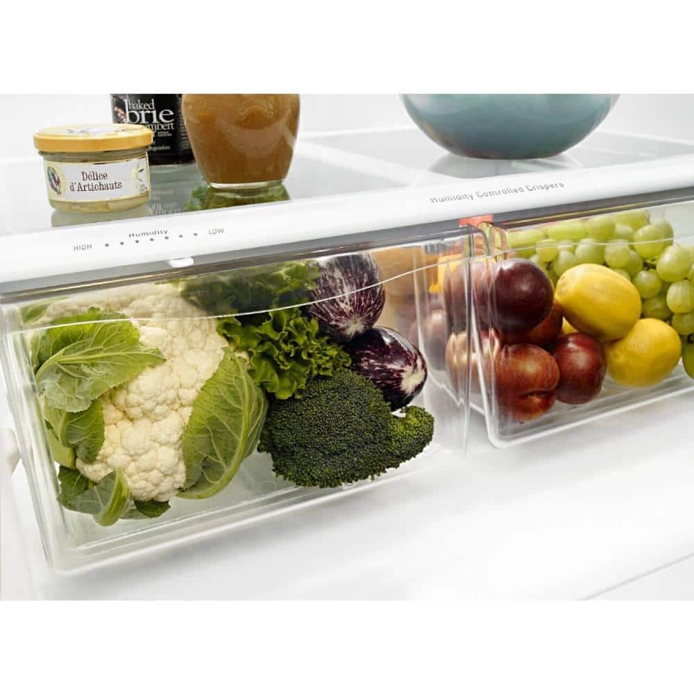 18.7 Cu. Ft. Bottom Freezer Refrigerator in Monochromatic Stainless Steel