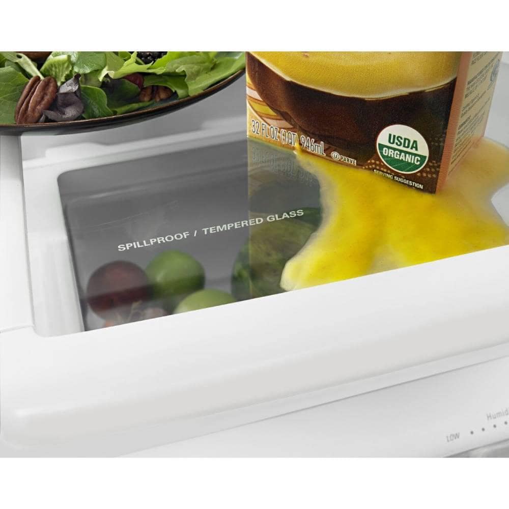 18.7 Cu. Ft. Bottom Freezer Refrigerator in Monochromatic Stainless Steel