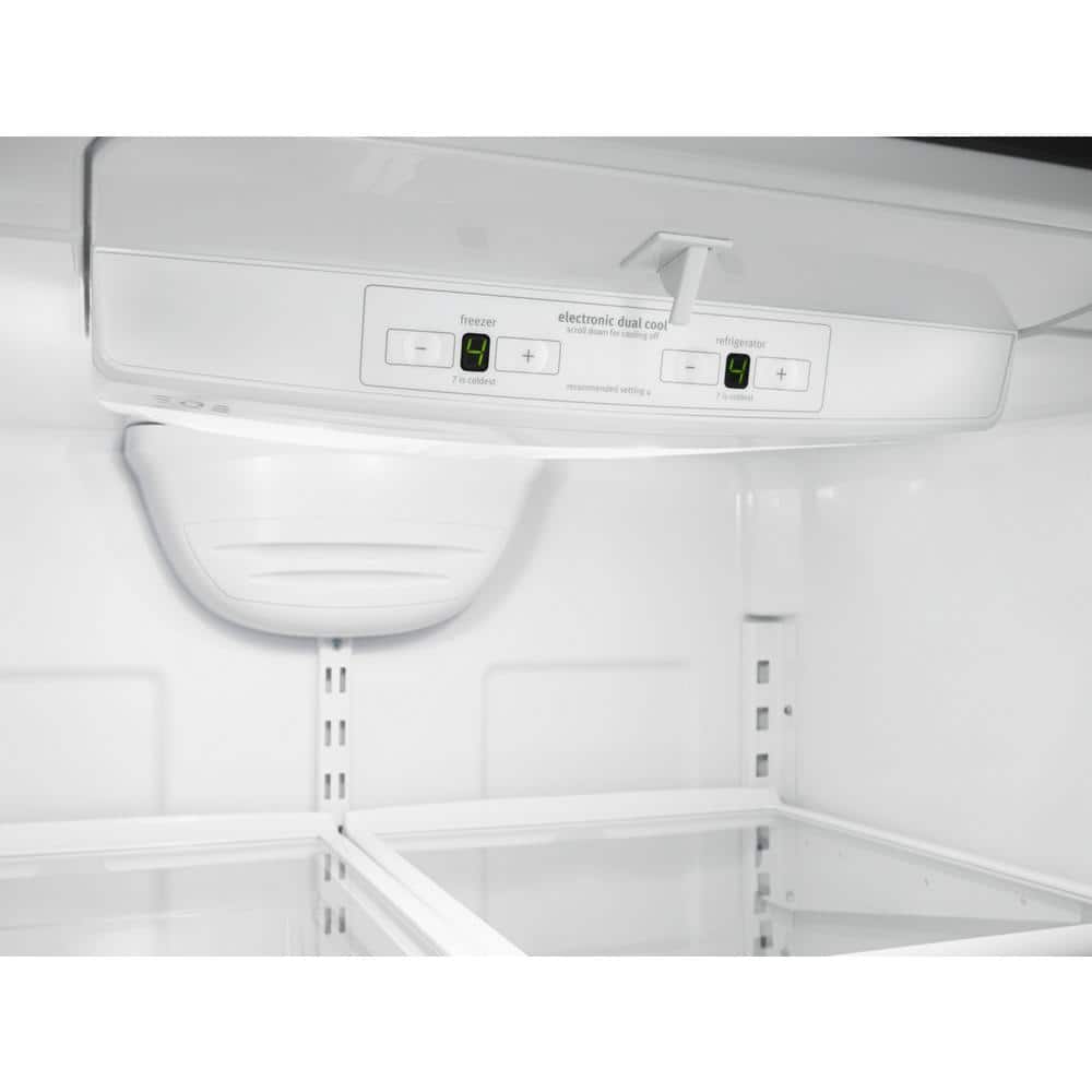 18.7 Cu. Ft. Bottom Freezer Refrigerator in Monochromatic Stainless Steel
