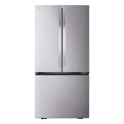 33 In. W. 21 Cu.Ft. SMART Counter Depth MAX French Door Refrigerator with Ice Maker in Printproof Stainless Steel