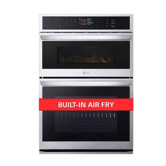 6.4 Cu. Ft. Smart Combi Wall Oven with Fan Convection, Air Fry in Printproof Stainless Steel
