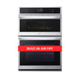 6.4 Cu. Ft. Smart Combi Wall Oven with Fan Convection, Air Fry in Printproof Stainless Steel