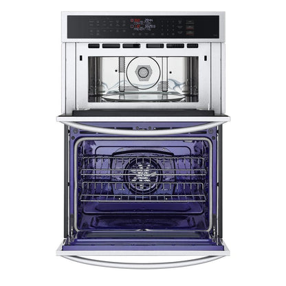 6.4 Cu. Ft. Smart Combi Wall Oven with Fan Convection, Air Fry in Printproof Stainless Steel